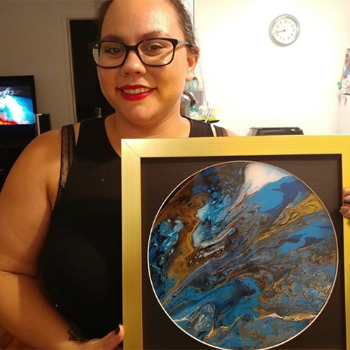 abstract art on record