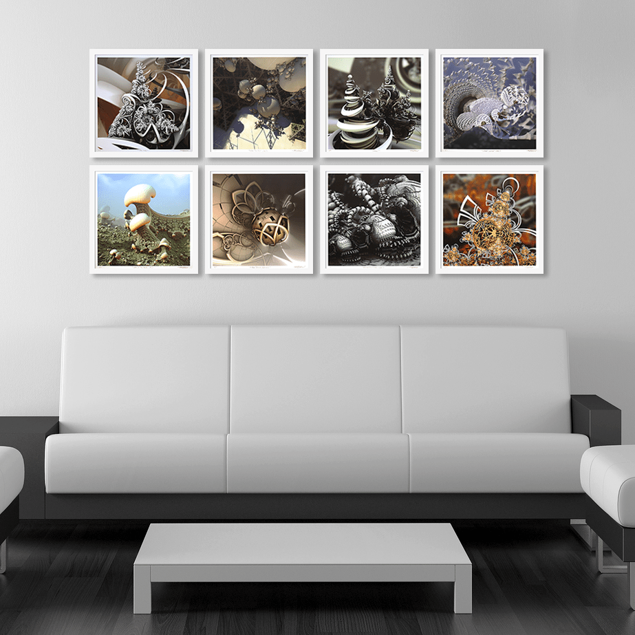 3d fractal art giclee prints